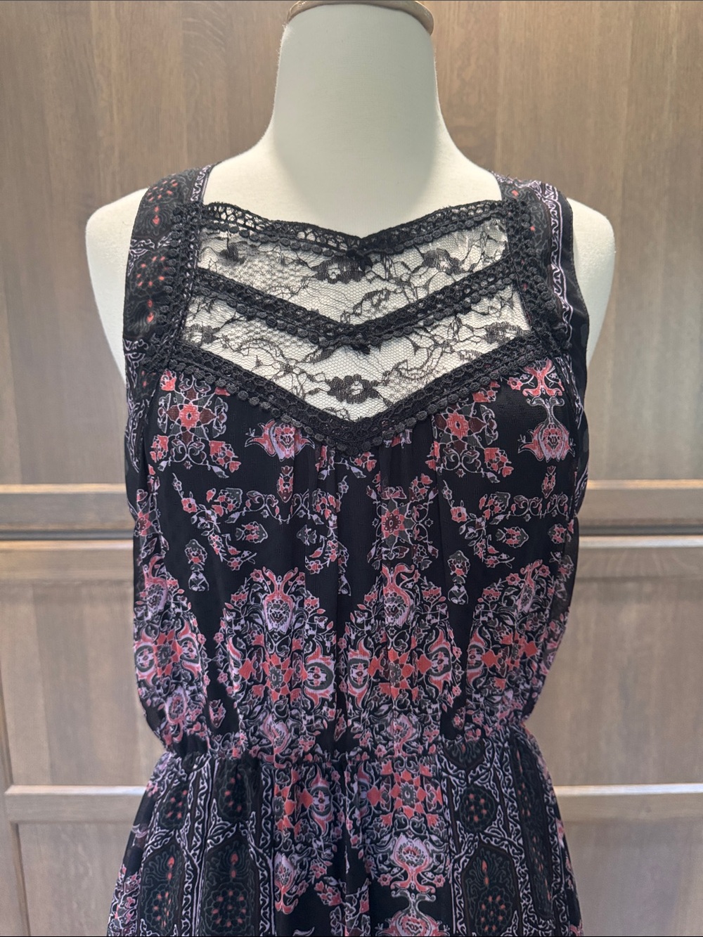 Free People -Moroccan Printed Maxi Dress - Picture 4 of 14